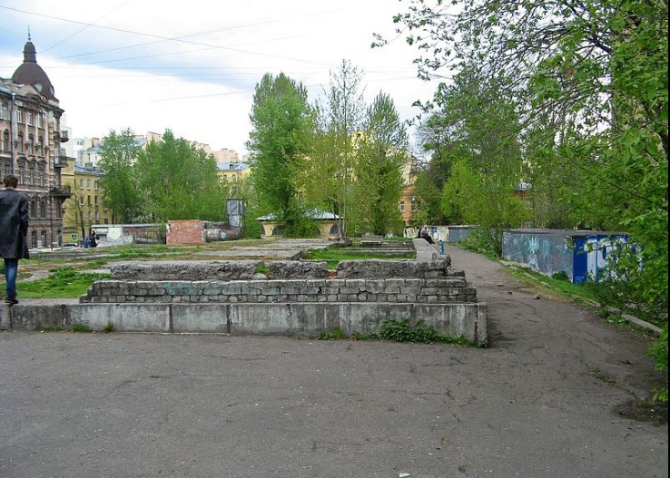 Сквер цоя в санкт петербурге