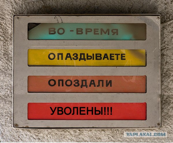 А вы вовремя?
