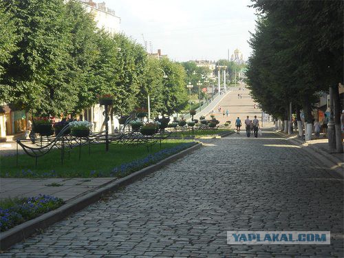 Москва. Баррикадная. Замена брусчатки на собянинскую плитку.