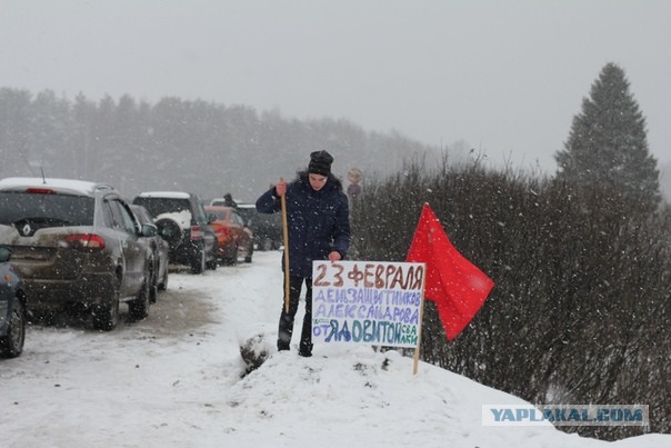 Жители Александрова встали против московского мусора