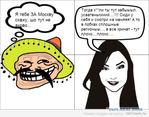 Побывал в Москве - такую дырищу еще поискать...
