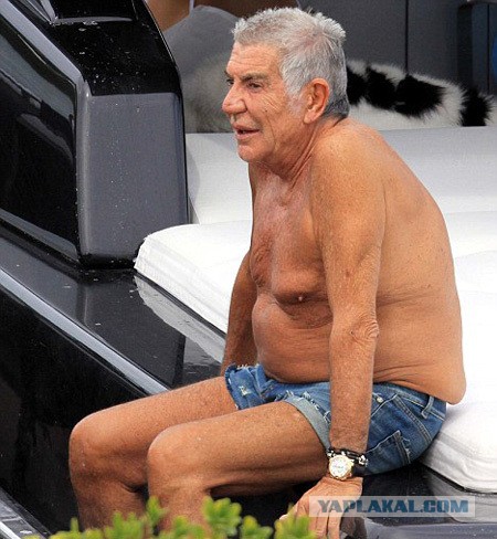 72-летний Р. Кавалли со своей 20-летней любовницей