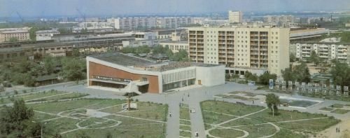 Зимняя Тюмень с высоты