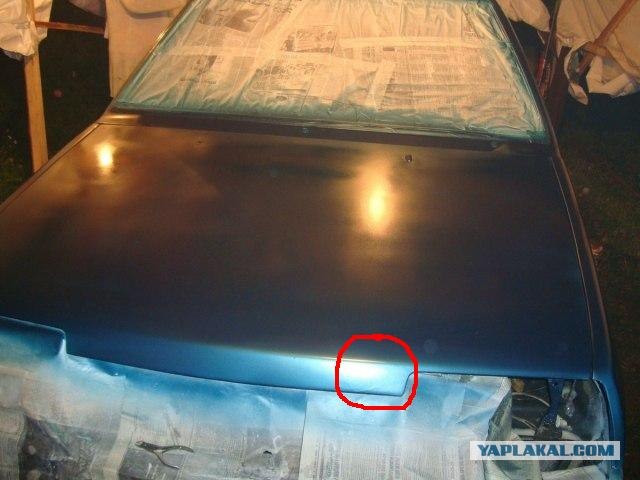 Как мы красили моё авто!