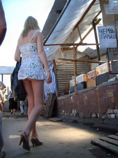 Лето! Чем выше градус, тем короче юбки!