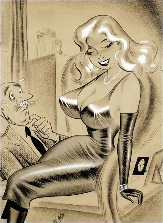 Pin-up 50-х годов от Bill Ward