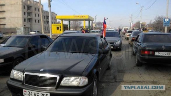 попытка штурма воинской части в Армении