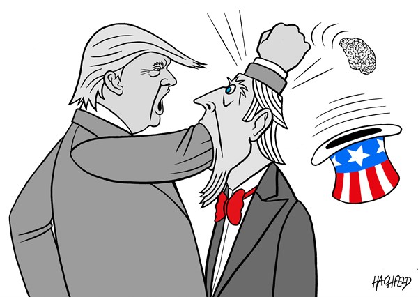 15 карикатур про нового президента США