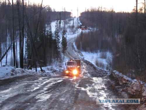 Зимники Якутии и Иркутской области. Весна 2011 года