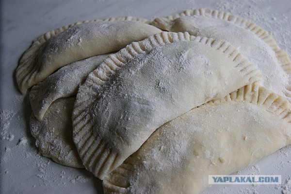 Лепешки жареные, С разными начинками