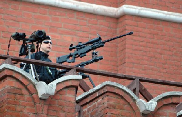 "Засвеченный" снайпер.