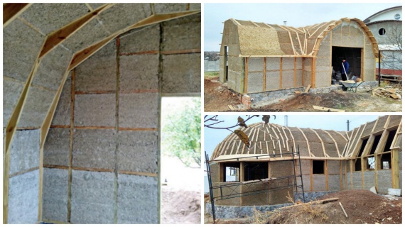 Дом из конопли. 4 преимущества использования