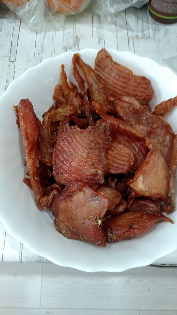 Вяленое мясо.