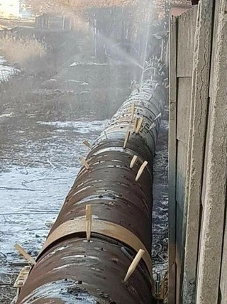 В Новосибирске введен режим ЧС.