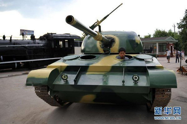 Самодельный домашний Т-62
