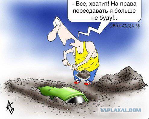 Ямы на дорогах Рязани украсили карикатурами