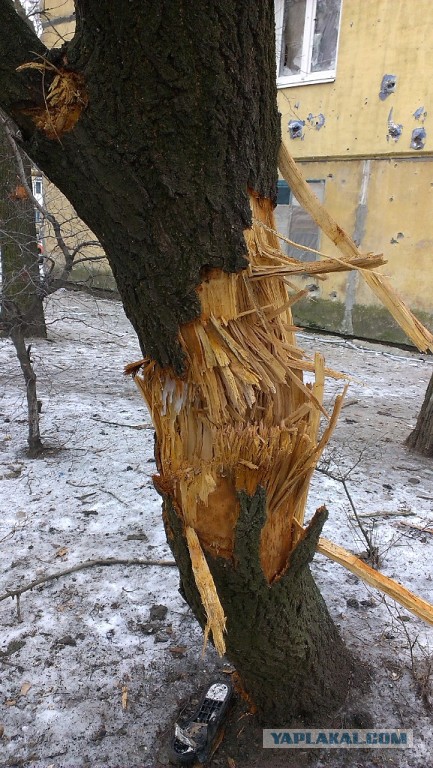 Октябрь 2015. Пригород Донецка пос. Октябрьский