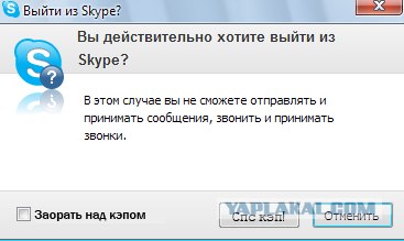 Фотожаба: Назойливый Skype