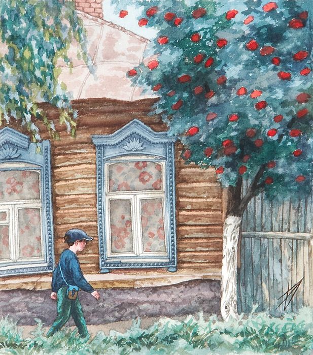 Городские пейзажи Елены Дергилёвой
