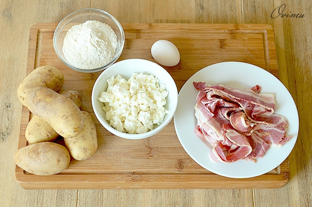 Украинская кухня. Брынзовые галушки.