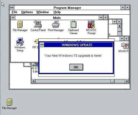 Обновление до Windows 10 стало мемом в интернете