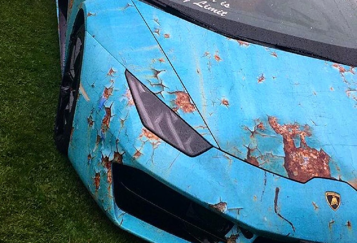 Стиль авто под ржавчину
