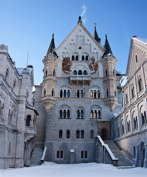 Красоты замка Neuschwanstein