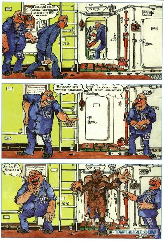 Туалет на подводной лодке