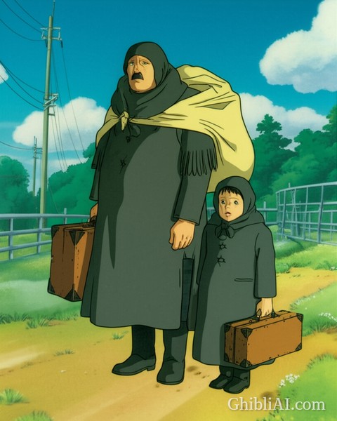 Однажды на ЯПе. Фотожаба ИИ.