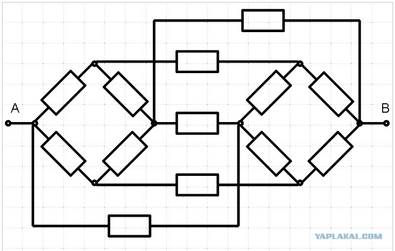 Схема из 12 резисторов. Эквивалентная схема Куба. Схема с четырьмя резисторами. Кубические электрические схемы. Эквивалентные схемы кубом.