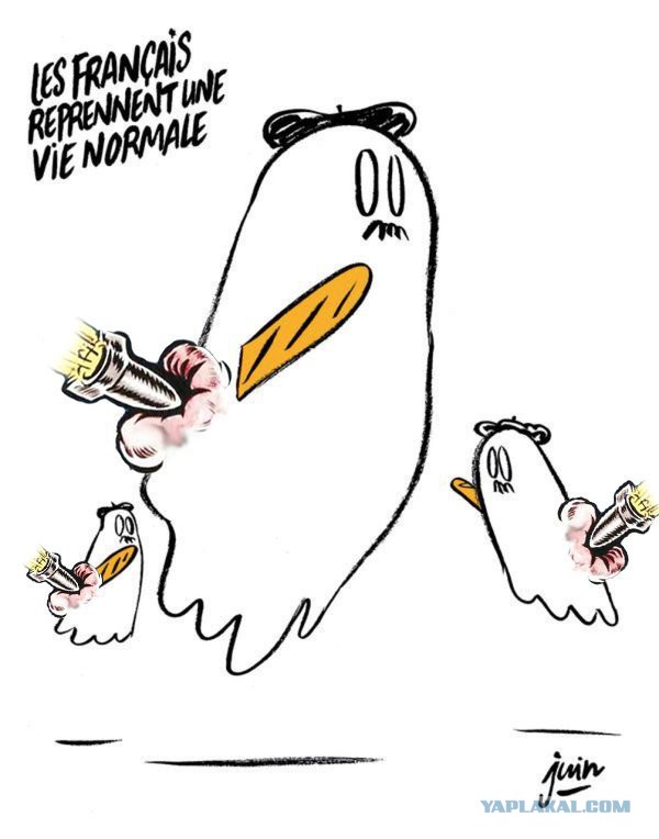 Новая карикатура Charlie Hebdo