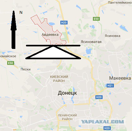 Украинская артиллерия начала массированный обстрел Донецка