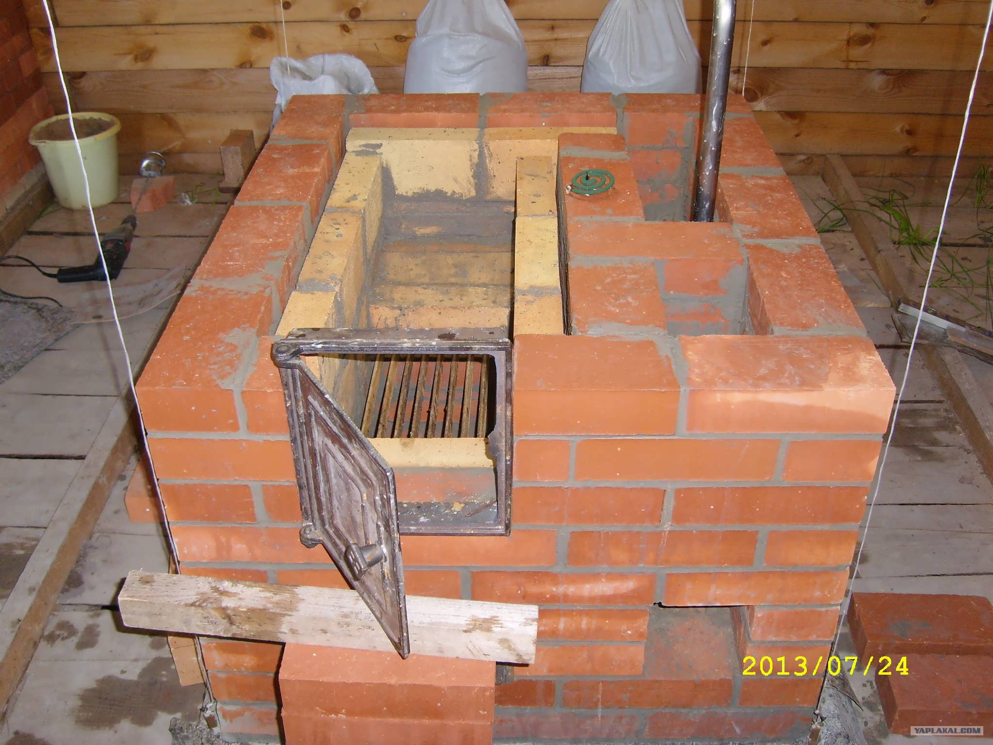 Банная печь казачка устройство