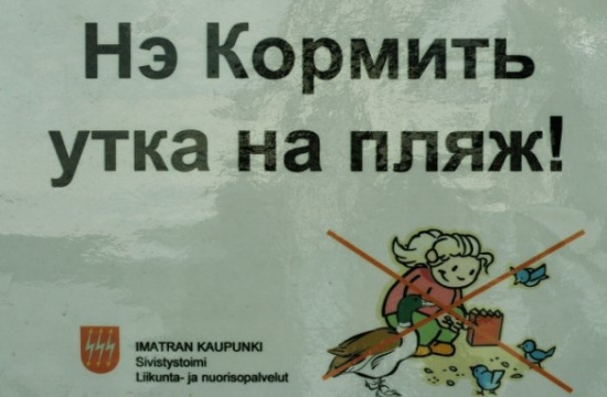 Нелепые ошибки переводчиков