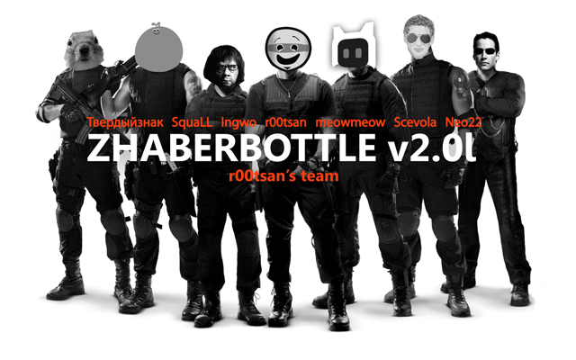 Zhaberbottle 2.0л - 1 Апреля 2012. Набор команд!