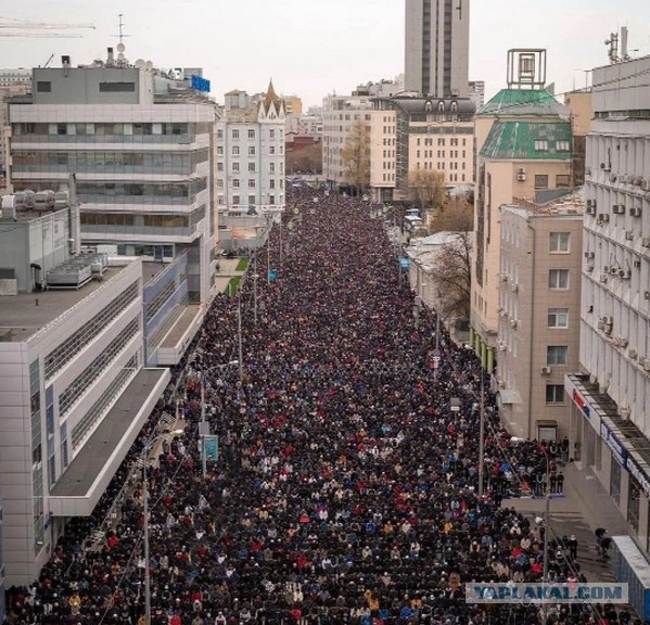 Мэрия Москвы отказалась согласовывать шествие против строительства мечети, а точнее против строительства исламского городка.