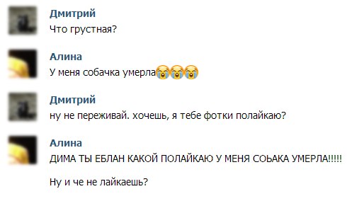 Смешные комментарии из социальных сетей