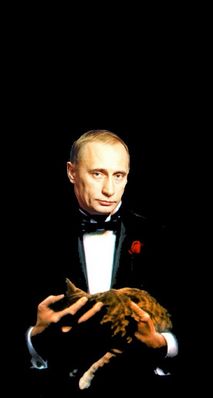 Владимир Путин с котом