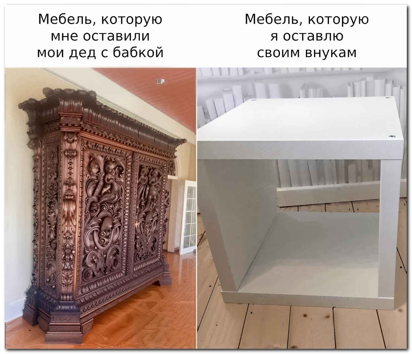 Раньше было раньше