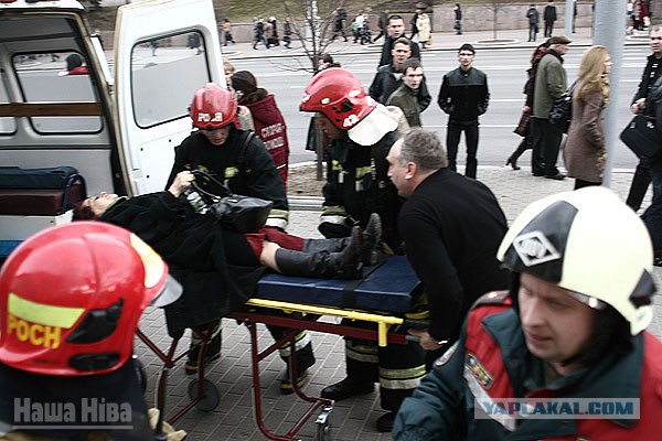 В метро Минска прогремел взрыв