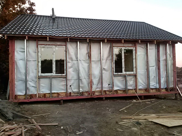 Дом за месяц и 5 дней
