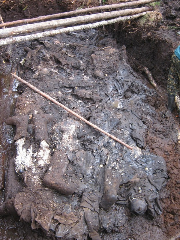 Раскопки огнеметного танка ОТ-34/76