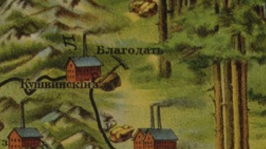 Красивая карта Российской империи 1903 г.