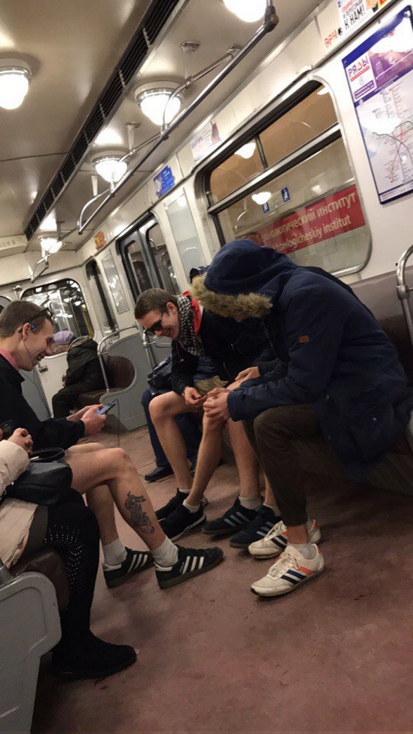 Модники из нашей подземки