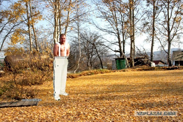 Осень наступила, падают листы