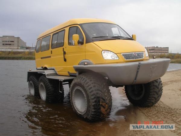 Шестиколесные автомобили