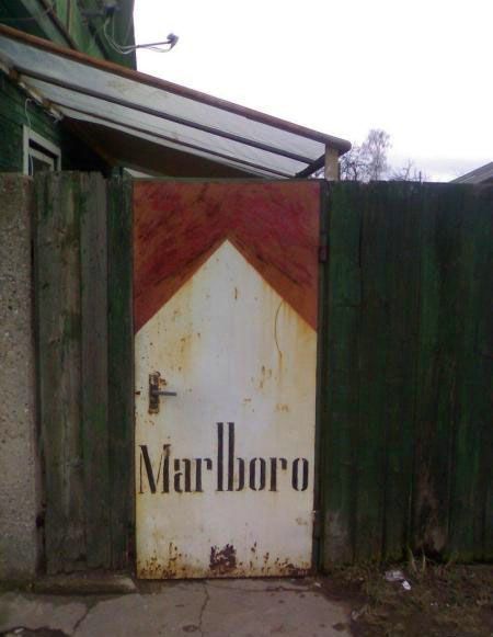 Ранчо ковбоя Marlboro