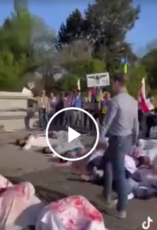Польша, Варшава. 9 мая.