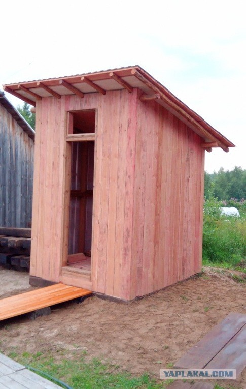 Психанул. Дачный сортир «king size»