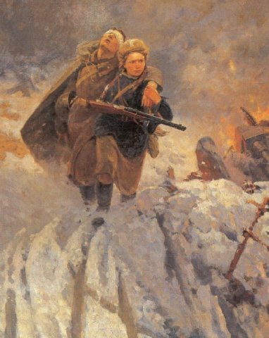 Великая Отечественная война в живописи